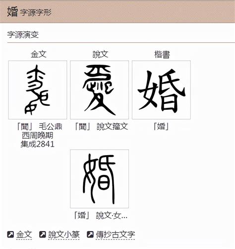 婚字由来